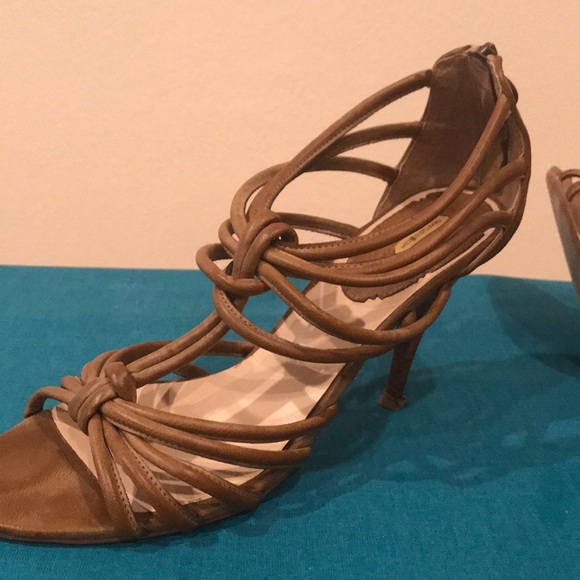 Maxstudio.com tan genuine leather shoes - Picture 3 of 5